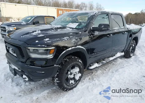 2024 Ram 1500 Rebel 4X4 5'7 Box from USA, damaged, VIN 1C6SRFLT8RN197725